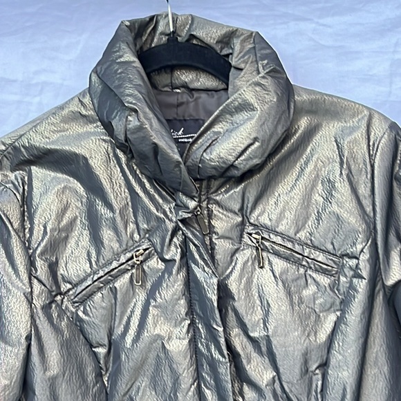 Click Collection Gold Metallic Jacket, Size M NWOT MAKE AN OFFER!!! - Picture 1 of 8